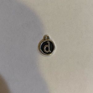 James Avery Vintage Initial Charm “d” One Size